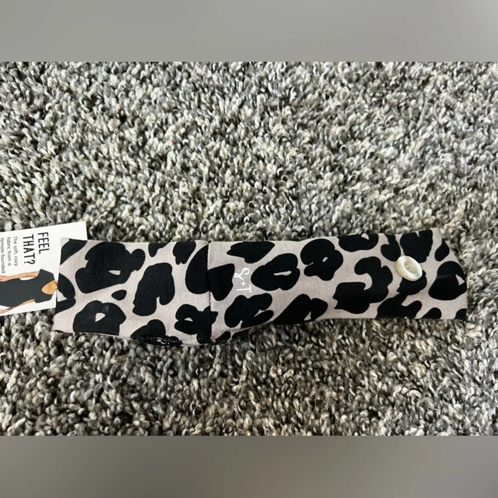 Smash‎ + Tess x Loren Brovarnik NWT Soft Leopard Knot Headband